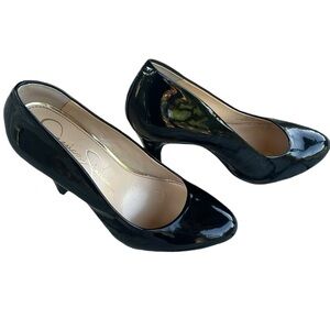 NWOT Black patent Jessica Simpson High Heels Women’s Size 6